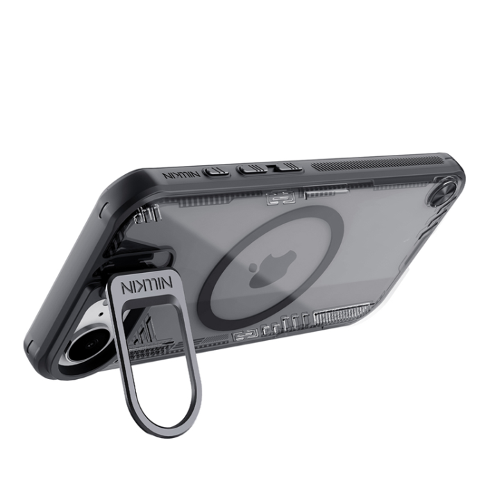 Nillkin - Nillkin iPhone 16e Mobilskal MagSafe Iceblade Prop - Svart
