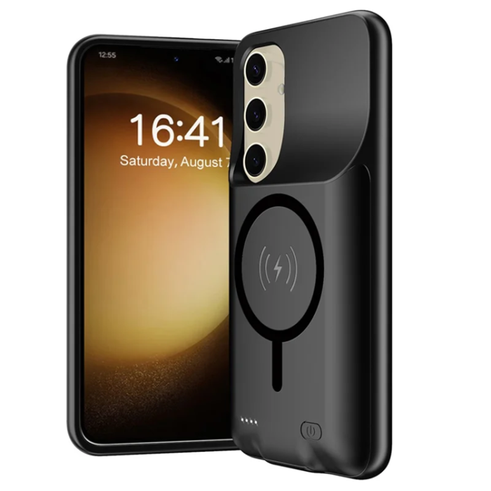 A-One Brand - Galaxy S25 Batteriskal Magsafe 10000mAh - Svart