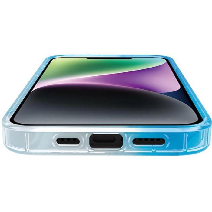 Celly - Celly iPhone 15 Mobilskal Magsafe TPU - Blå