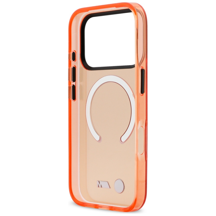 BMW - BMW Mobilskal iPhone 17 Pro Magsafe M IML Metal Logos - Orange