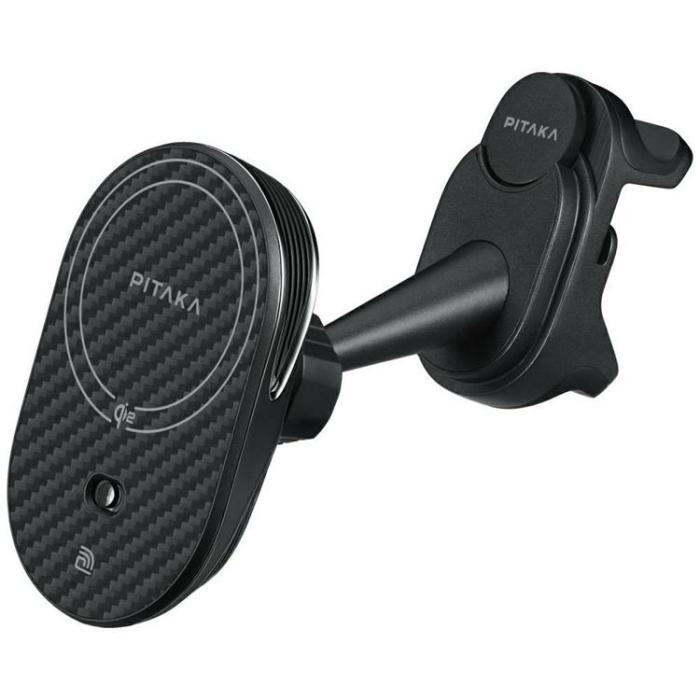 PITAKA - PITAKA Qi2 MagSafe Bilhållare med Trådlös Laddning MagEZ Pro 2 Tesla