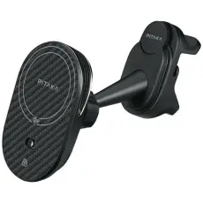 PITAKA - PITAKA Qi2 MagSafe Bilhållare med Trådlös Laddning MagEZ Pro 2 Tesla