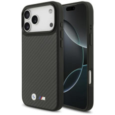 BMW - BMW iPhone 17 Pro Mobilskal Magsafe Kevlar - Matte Svart