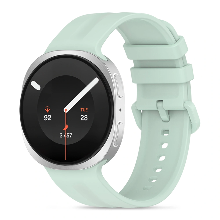Tech-Protect Armband För Galaxy Watch 8/9/Classic Silikon Evo - Mint Cream