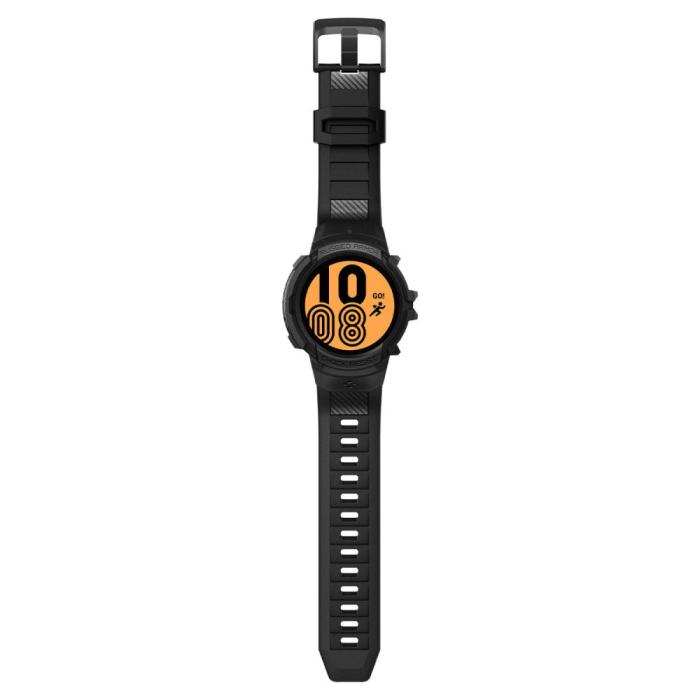 UTGATT1 - Spigen Galaxy Watch 4/5 44mm Armband Rugged Armor Pro - Svart