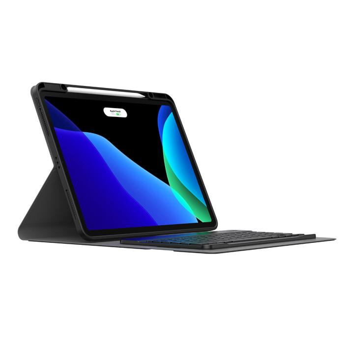 BASEUS - Baseus iPad Pro 12.9 English Keyboard Skal Brilliance - Svart