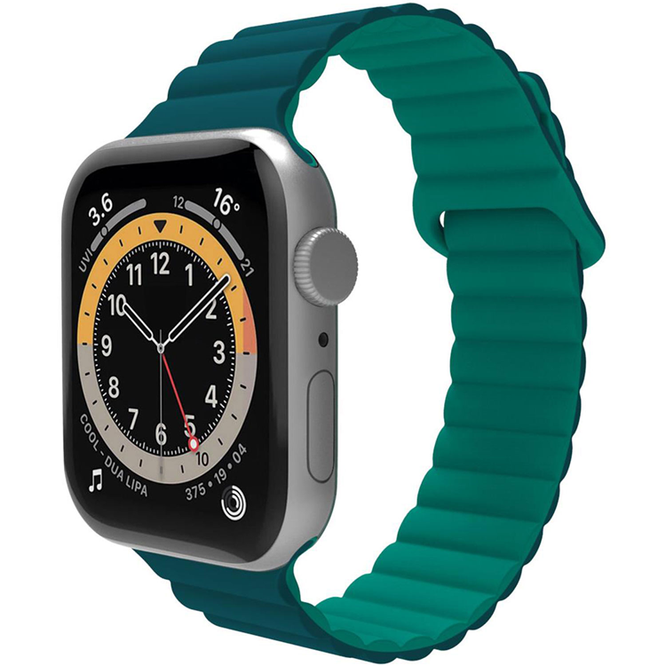 Celly Apple Watch (42/44/45mm) Armband Magnetiskt - Grön | 5123 | AlltMobil