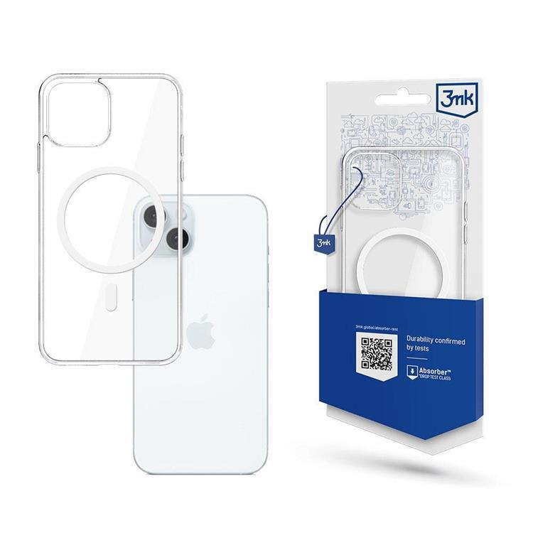 3MK iPhone 15 Plus Mobilskal Magsafe - Transparent | 2353 | AlltMobil