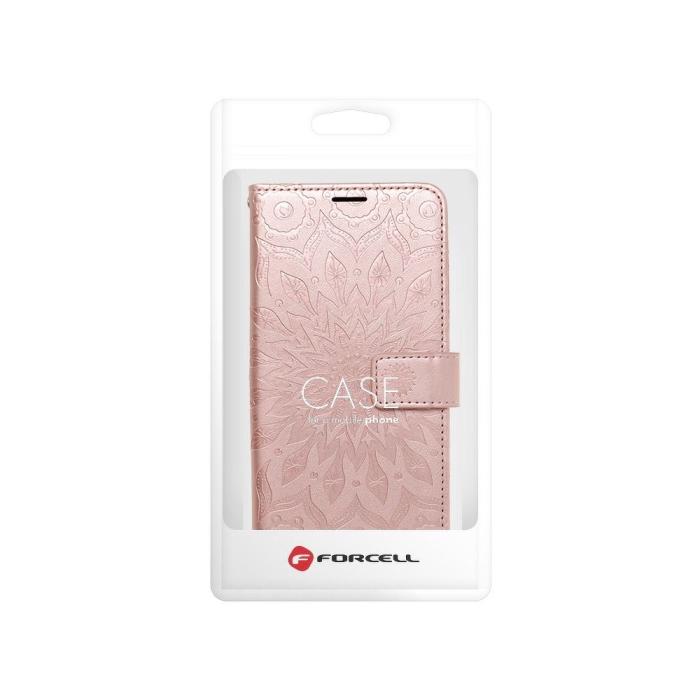 OEM - Galaxy S20 FE Plånboksfodral Forcell Mezzo - Rosé- Guld
