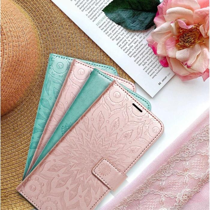 OEM - Galaxy S20 FE Plånboksfodral Forcell Mezzo - Rosé- Guld