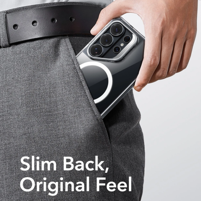 ESR - ESR Mobilskal För Galaxy S26 Ultra Magsafe Classic Hybrid Kickstand - Clear