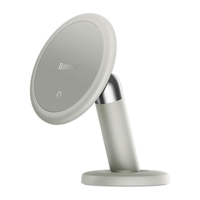 BASEUS - Baseus C01 Magnetisk Bilhållare Instrumentbräda - Kräm Vit