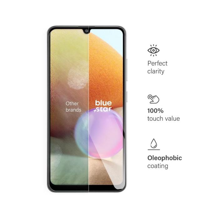 Blue Star - Blue Star Samsung Galaxy A32 4G Härdat Glas Skärmskydd