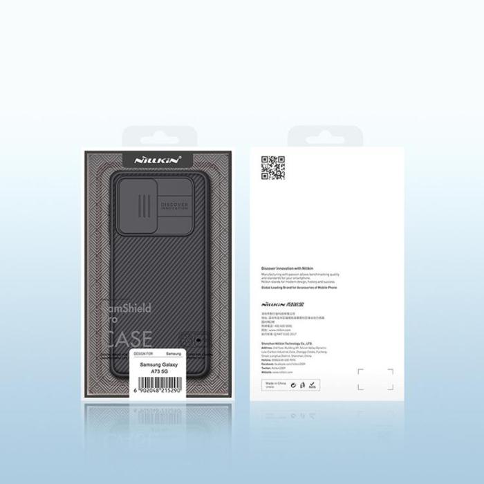 Nillkin - Nillkin Galaxy A73 Skal CamShield Pro Armored - Svart