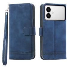 DIERFENG - DIERFENG Samsung Galaxy S26 Edge Pl&aring;nboksfodral Konstl&auml;der - Bl&aring;