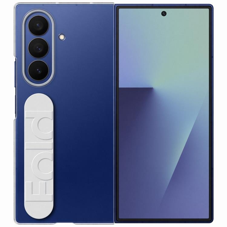 Mobilskal till Samsung Galaxy Z Fold 7 Clear Grip - Transparent | 2353 | AlltMobil