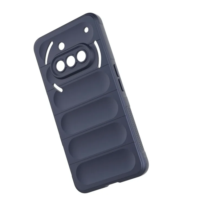 A-One Brand - Nothing Phone (3a) Mobilskal MagSafe Rugged TPU - Mörkblå