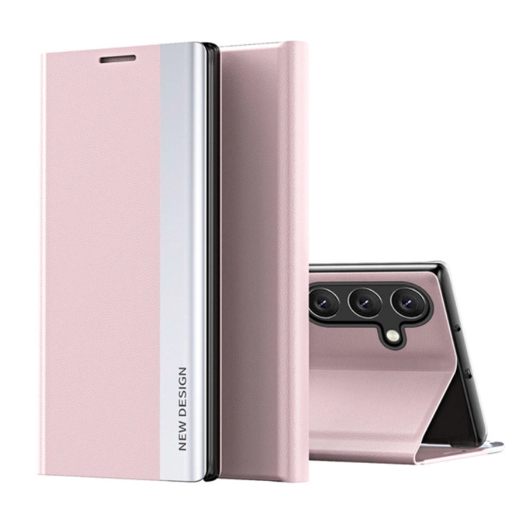 Galaxy S25 Fodral Sleep Pro - Rosa
