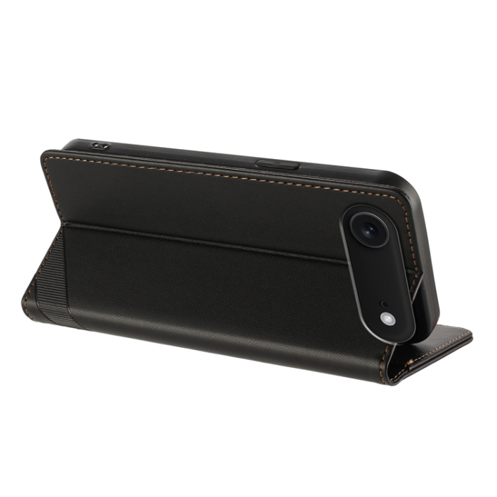 A-One Brand - iPhone 17 Air Plånboksfodral Punk Style Imprinted - Svart