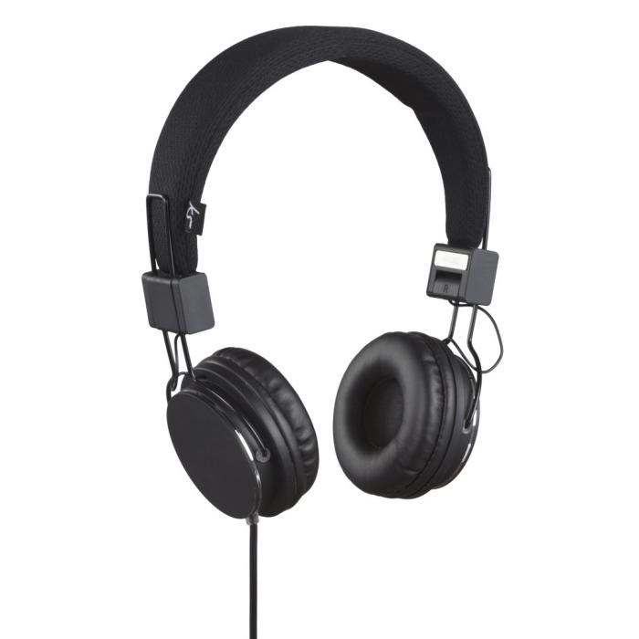 UTGATT5 - KITSOUND Hörlur Malibu On-Ear Mic - Svart