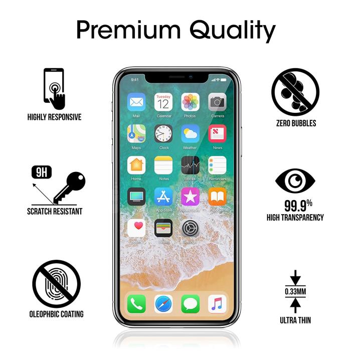 OEM - [1-PACK] Härdat Glas Skärmskydd till iPhone X/Xs/11 Pro
