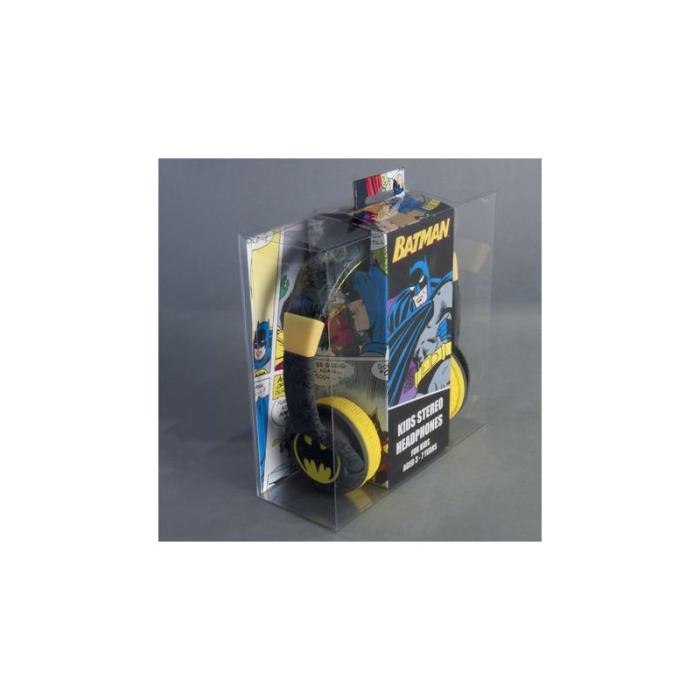 UTGATT5 - BATMAN Hörlur Junior On-Ear 85dB Svart/Gul