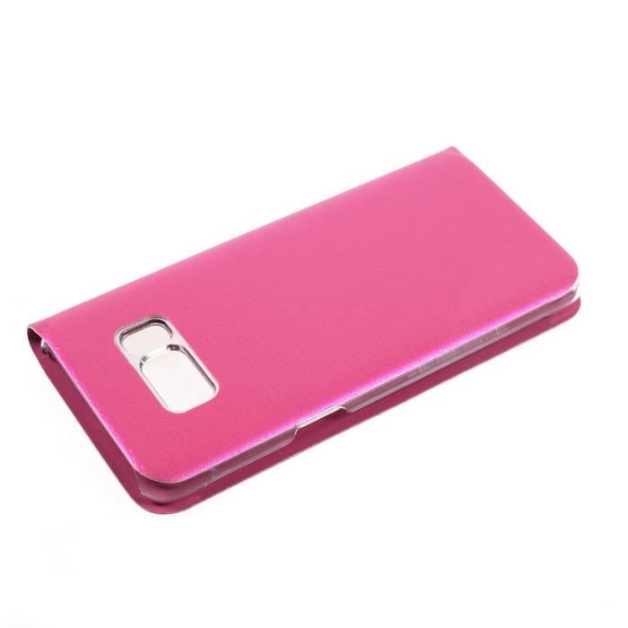 OEM - Flip View mobilfodral till Samsung Galaxy S8 Plus - Magenta