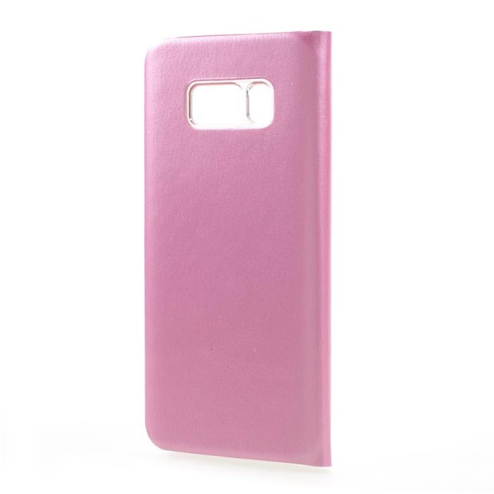 OEM - Flip View mobilfodral till Samsung Galaxy S8 Plus - Rosa