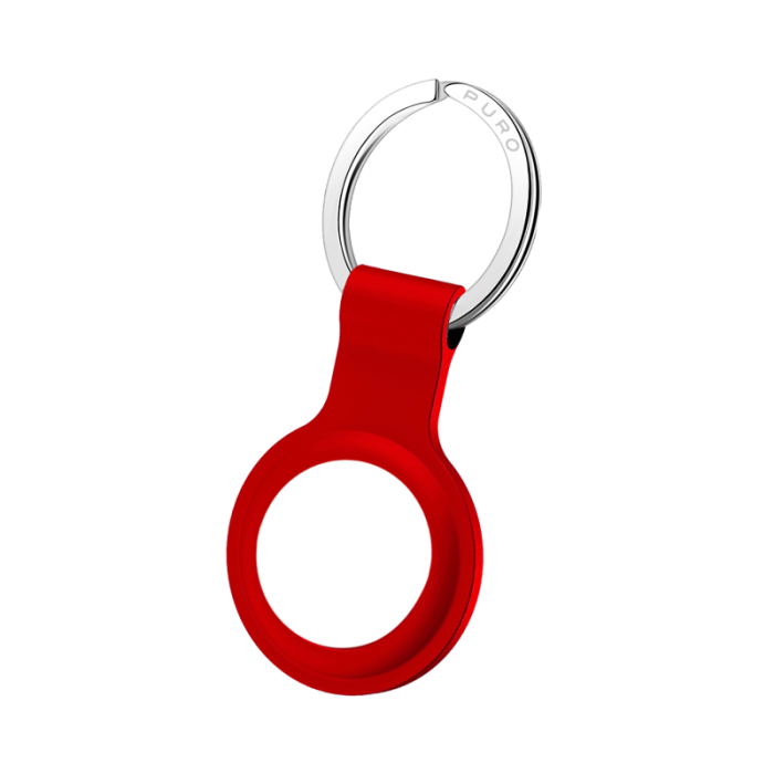 UTGATT1 - Puro – Icon Keychain Apple AirTag - Röd
