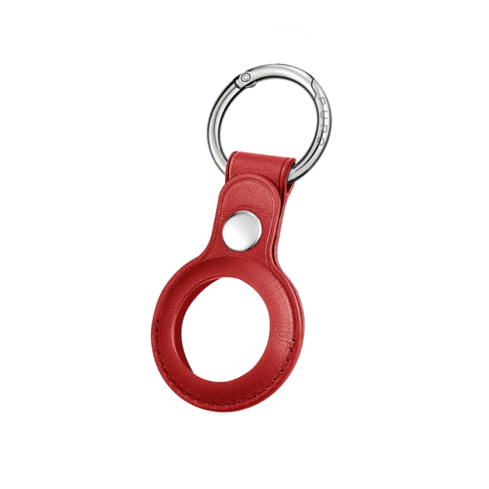 UTGATT1 - Puro - SKY Keychain Skal Apple AirTag - Röd