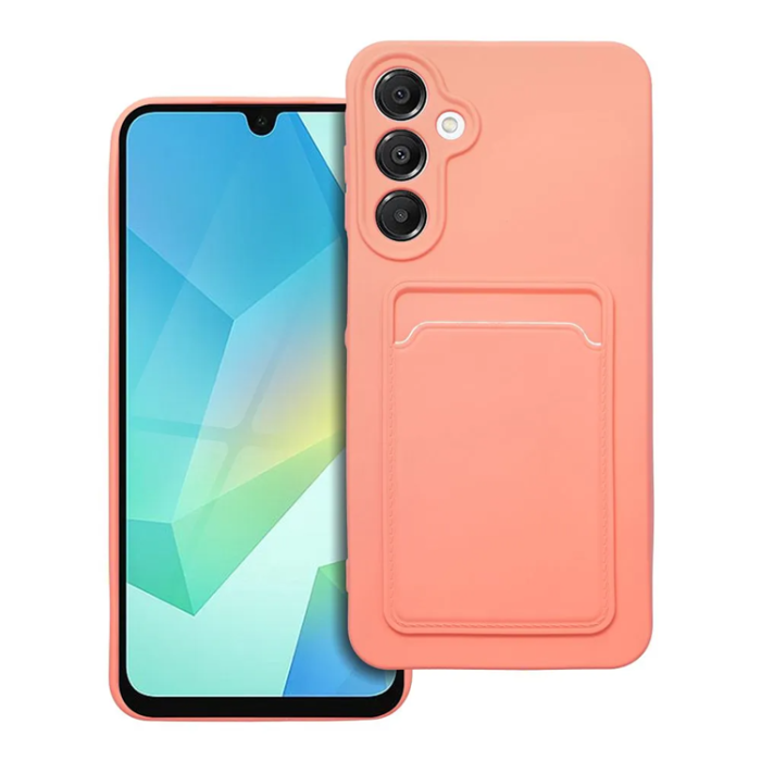 OEM - Galaxy A16 5G/4G Mobilskal Korthållare - Rosa