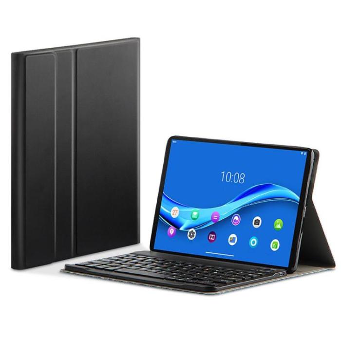 Tech-Protect - Lenovo Tab M10 10.1 Gen 2 Fodral och Tangentbord - Svart