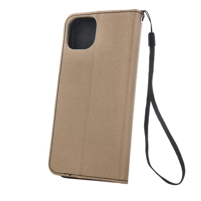 OEM - Snyggt fodral för Samsung Galaxy A51 svart-guld