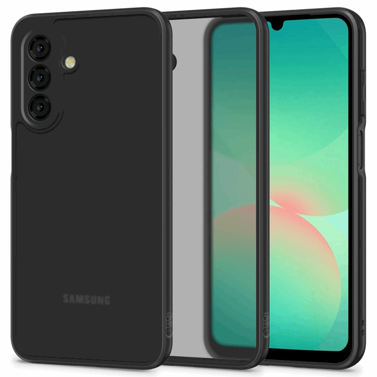Tech-Protect Galaxy A26 5G Mobilskal Magmat - Matt Svart | 2353 | AlltMobil