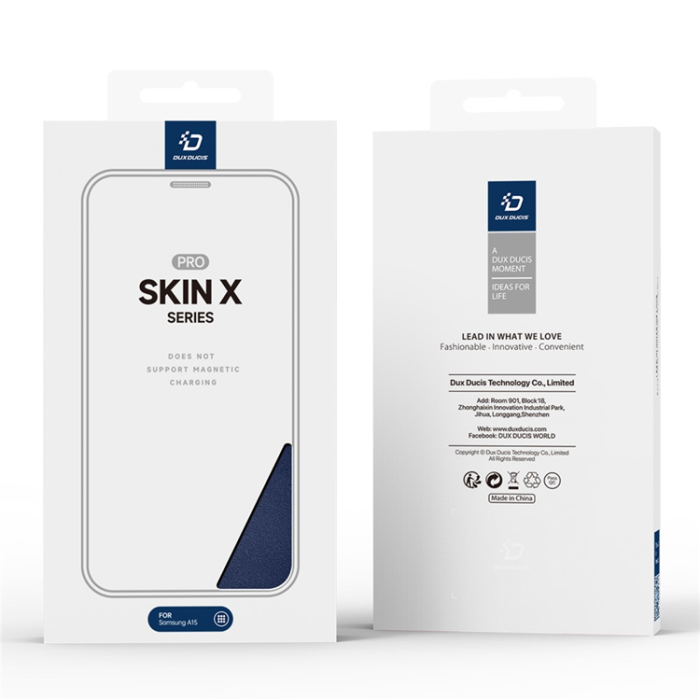 Dux Ducis - Dux Ducis Galaxy A15 5G/4G Plånboksfodral Skin X Pro - Blå