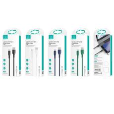 USAMS - USAMS Kabel U68 microUSB 2A Snabbladdning 1m svart SJ502USB01