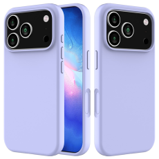 A-One Brand - iPhone 17 Pro Mobilskal Liquid Silikon - Lila