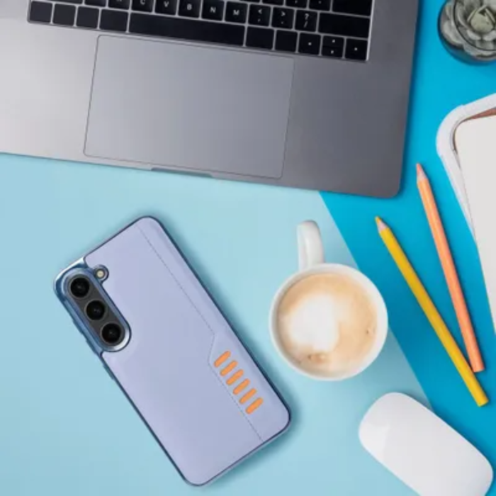 OEM - Galaxy S23 FE Mobilskal Milano - Blå