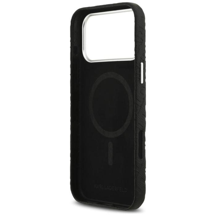 KARL LAGERFELD - Karl Lagerfeld iPhone 17 Pro Max Mobilskal MagSafe FW Stamped Karl