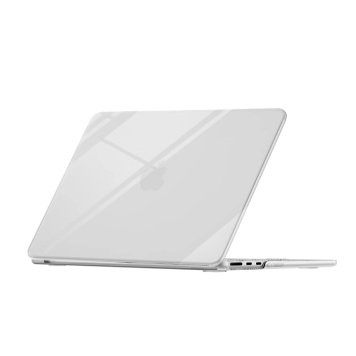 Tech-Protect - Tech-Protect Fodral För Macbook Air 13 Soft Shell - Crystal Clear