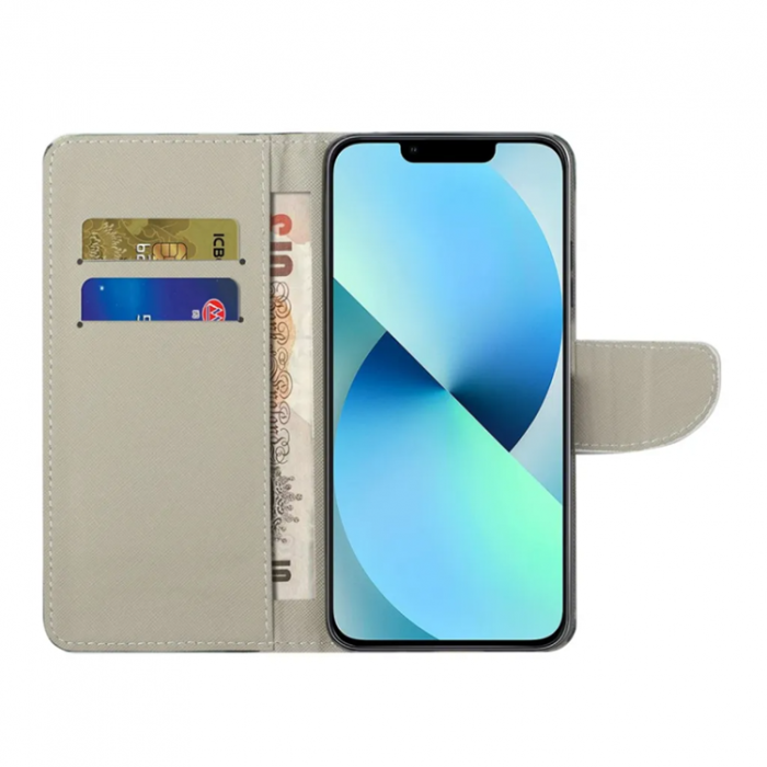 Taltech - iPhone 15 Pro Max Plånboksfodral - Grönt Träd