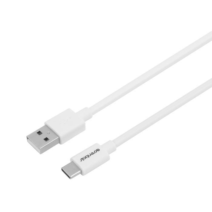 UTGATT1 - Essentials USB-A till USB-C Kabel 1m - Vit