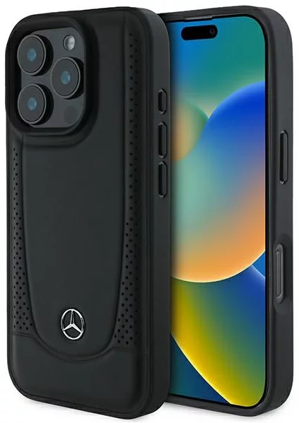Mercedes iPhone 16 Pro Max Mobilskal Läder Urban - Svart | 2353 | AlltMobil