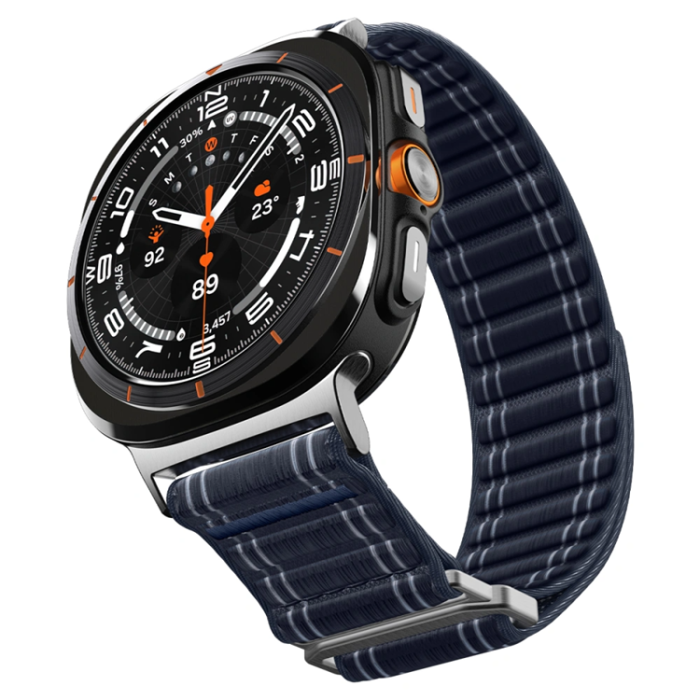 Spigen - Spigen Galaxy Watch Ultra (47mm) Armband WBF0 - Marinblå