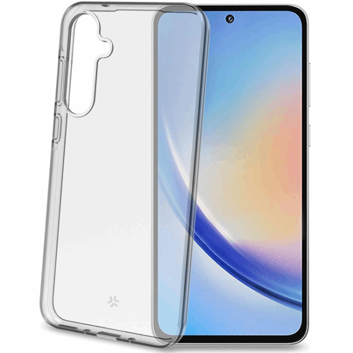 Celly - Celly Galaxy A35 5G Mobilskal Gelskin - Transparent
