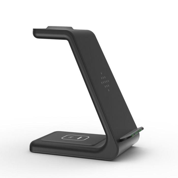 Tech-Protect - Tech-Protect 3-in-1 Trådlös laddare iPhone, Apple Watch, AirPods A8 - Svart