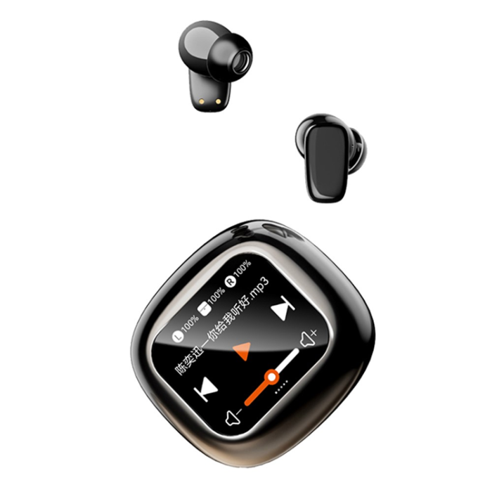 A-One Brand - Trådlösa Hörlurar med Pekskärm i Fullfärg In-Ear Bluetooth S09