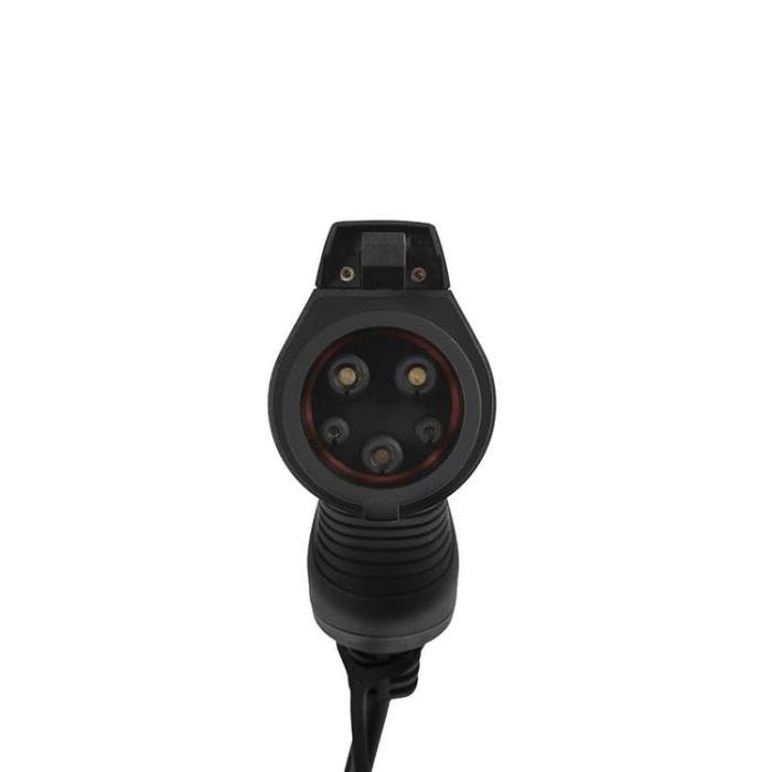 UTGATT1 - Green Cell Laddkabel Elbil EV17 Typ1 Schuko 5.5m 3.6kW 10/16A LCD IP66 - Svart