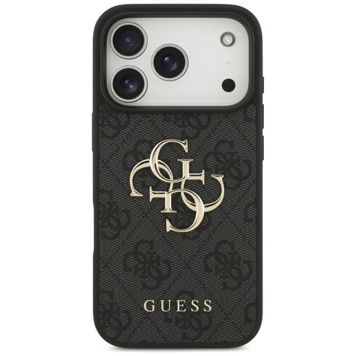 Guess - Guess iPhone 17 Pro Mobilskal 4G Big Logo - Svart