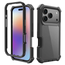 A-One Brand - iPhone 17 Pro Mobilskal TPU + PC Shockproof - Svart